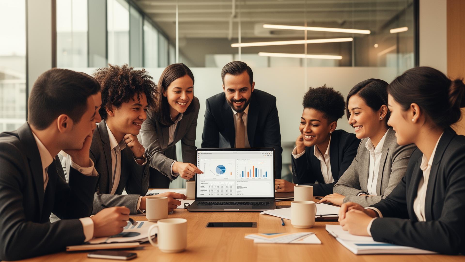 Equipe multidisciplinar Coneccta em reunião estratégica